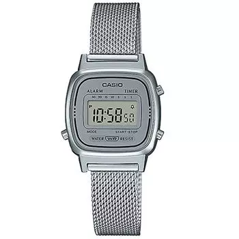 Женские часы Casio ВИНТАЖНЫЕ СЕРЕБРЯНЫЕ СЕРЕБРЯНЫЕ СЕТКИ ( 25 мм)