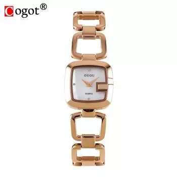 Женские часы Cogot Square Simple W-73, популярные корейские часы