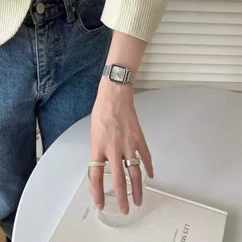 Женские часы Danamoin Square Metal