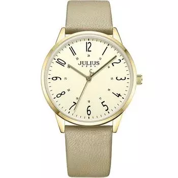Женские часы Julius с кожаным ремешком JA-1353