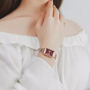 Женские часы Julius с металлическим сетчатым ремешком JA-1215