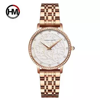 Женские часы, лучший бренд, роскошные модные женские наручные часы с бриллиантами, нержавеющая сталь, серебро, женские кварцевые часы