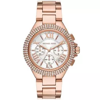 Женские часы Michael Kors Camille с серебряным циферблатом, серебро