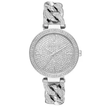 Женские часы Michael Kors Catelyn с серебряным циферблатом, серебро