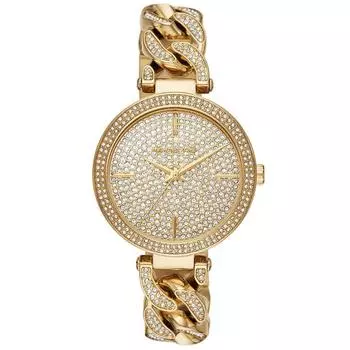 Женские часы Michael Kors Catelyn с золотым циферблатом золотистый