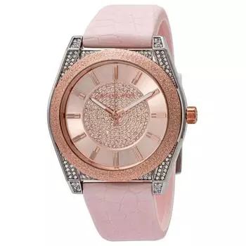 Женские часы Michael Kors Channing Rose с циферблатом из розового золота розовое золото