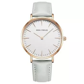 Женские часы Mini Focus с кожаным ремешком MF0318L03, корейские популярные часы