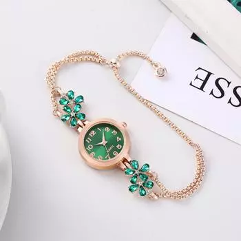 Женские часы, модные, легкие, роскошные, браслетные, кварцевые, женские, высококачественные, изысканные, фиолетовые, хрустальные, женские, подарки синий