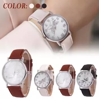 Женские часы Модные повседневные часы Кварцевые часы Ремень Часы Наручные часы
