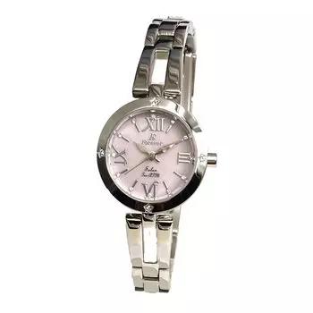 Женские часы на солнечных батареях с водонепроницаемым ремешком 10 АТМ Можно обойтись без браслета, оснащенного японскими солнечными часами Популярные розовые Римские [Легко