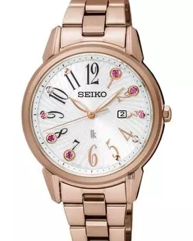 Женские часы SEIKO Lukia Solar Rose Gold Limited Edition SUT302J1