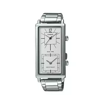 Женские часы серебристые с несколькими циферблатами, Silver Multi-Dial Women s Watch, Casio