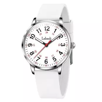 Женские часы синие стильные наручные часы водонепроницаемые ультратонкие женские кожаные часы с ремешком брендовые кожаные аналоговые маленькие простые циферблаты легко читаемые модные высокие