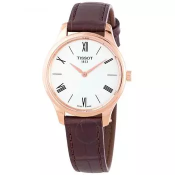 Женские часы Tissot Tradition 5.5 Quartz с белым циферблатом T063.209.36.038.00