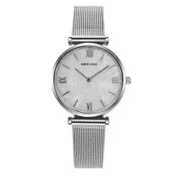 Женские часы женские часы кварцевые часы сетчатый ремень имитация оболочки, обработка браслета на заказ женские часы модные часы