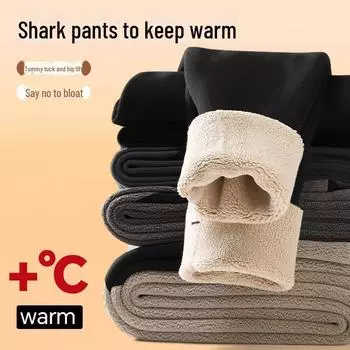 Женские черные леггинсы для йоги с бархатной подкладкой на осень/зиму 2024 года — Подтяжка бедер и похудение L