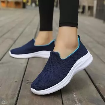 Женские черные мокасины для вождения, удобные повседневные мокасины для ходьбы, минималистичные дышащие мокасины для мам EU: 36 чёрный