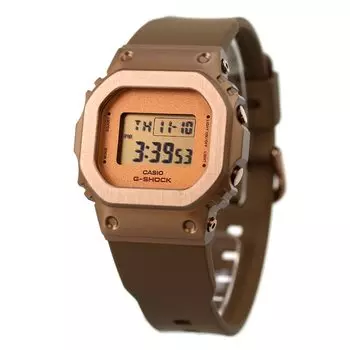 Женские цифровые кварцевые часы CASIO [Casio] G-SHOCK GM-S5600BR-5 [Товар]