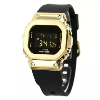 Женские цифровые кварцевые часы CASIO [Casio] G-SHOCK GM-S5600GB-1 [Товар] чёрный
