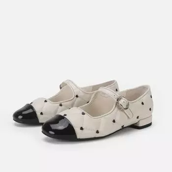 Женские цветные кожаные туфли на низком каблуке с шикарным круглым носком Mary Zhen 2024 года, осенние женские элегантные туфли с неглубоким носком 36