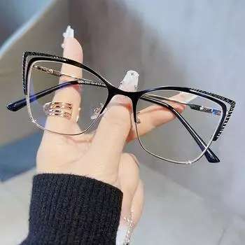 Женские дизайнерские очки с блокировкой синего света, оптические очки, компьютерные очки для защиты глаз, модные очки, компьютерные очки
