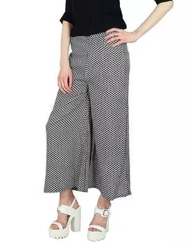 Женские дизайнерские пижамы Bimba, черные хлопковые широкие брюки палаццо Medium чёрный