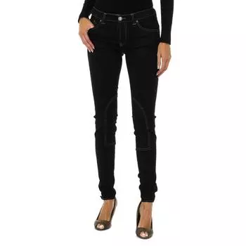 Женские длинные брюки из эластичного денима 6Y5916-5D3TZ 26-USA синий