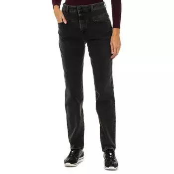 Женские длинные брюки из эластичного денима 6Y5J14-5D26Z 27-USA чёрный