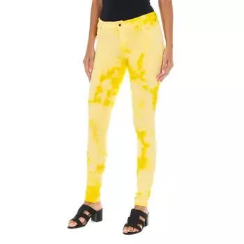 Женские длинные брюки из эластичного флиса 10DB50210-J100 27-USA розовый