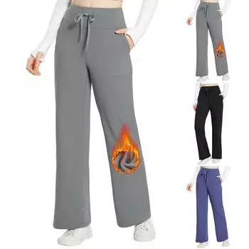 Женские домашние брюки Пижамные брюки для сна Длинные брюки на лето и весну Пижамные брюки Штаны для йоги S синий