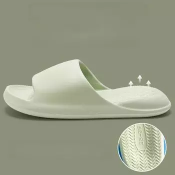 Женские домашние шлепанцы с открытым носком, быстросохнущая обувь, минималистичные домашние шлепанцы с подушками, супер мягкие однотонные нескользящие туфли для ванны 40-41 розовый