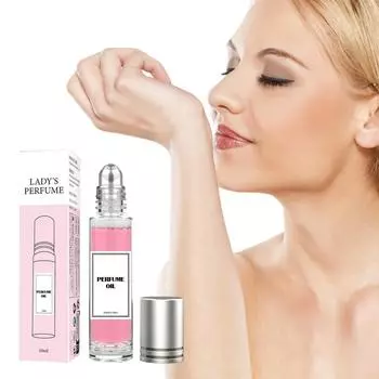 Женские духи Lasting Dating, парфюм, прочный катящийся шарик, парфюмерный феромон, подходит для свиданий и отдыха, 10 мл One size белый