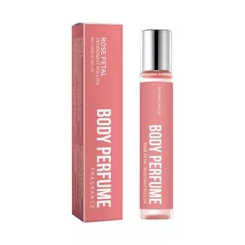 Женские духи с феромонами Rose Body Perfume Roller Perfume Refreshing Roller Perfume Long-lasting Vitality Perfume Женские портативные духи 10 мл