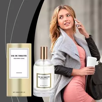 Женские духи свежие и легкие, с длительным эффектом, подчеркивающие элегантность и уверенность, 100 мл белый
