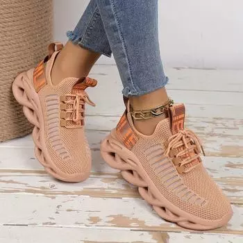 Женские дышащие нескользящие массивные кроссовки, легкие и удобные низкие кроссовки 41
