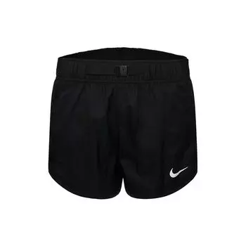 Женские дышащие повседневные шорты для бега с поясом Nike, черные CJ2430-010 L