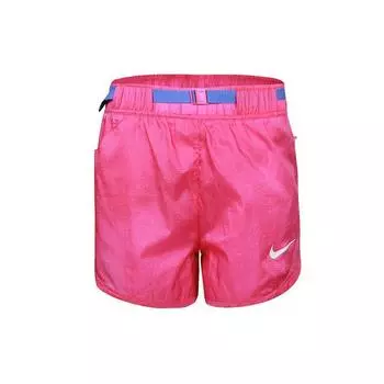 Женские дышащие шорты для бега Nike Icon Clash с поясом, ярко-розовые CJ2430-601 M