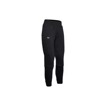 Женские дышащие тренировочные брюки прямого покроя Under Armour, черные 1351908-001 XS