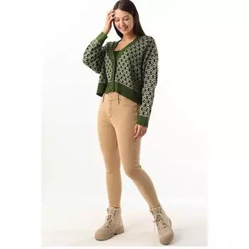 Женские джинсовые брюки Camel с высокой талией