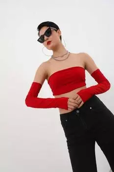 Женские джинсовые брюки-клеш с высокой талией, черные