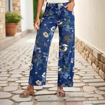 Женские джинсовые классические универсальные модные брюки с высокой талией L