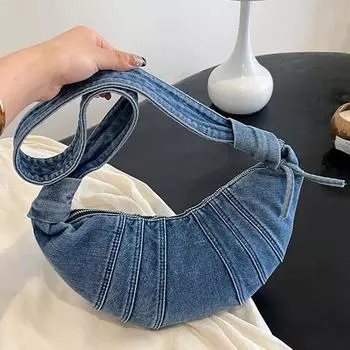 Женские джинсовые сумки Сумки через плечо Сумки через плечо Женские сумки Модный бренд Дизайнер