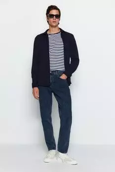 Женские джинсы, модные новые сезонные темно-синие джинсы Essential Fit, джинсовые брюки