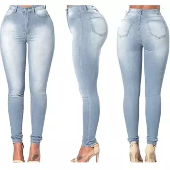 Женские джинсы с дырками и карманами на молнии, повседневные джинсовые расклешенные широкие брюки с широкими штанинами XXL синий