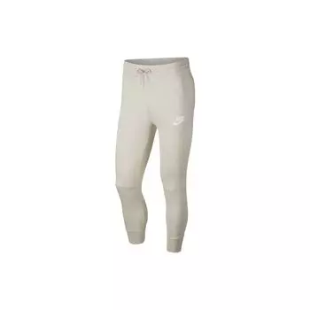 Женские джоггеры с эластичным поясом и шнурком Nike, однотонные с логотипом, белые 931829-008 XL