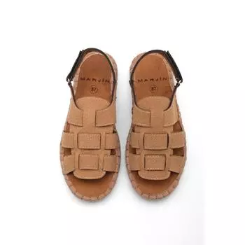 Женские ежедневные сандалии Sandale Wicker Base Call Kunle Taba