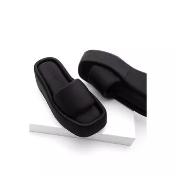 Женские ежедневные тапочки Neon High Base Fill Heel Norber Black