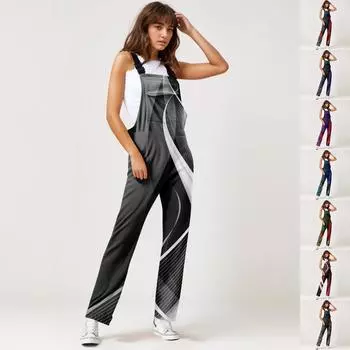 Женские флисовые комбинезоны, цельные комбинезоны, регулируемые лямки для чулок, теплые зимние пушистые лыжные брюки L армия зеленый