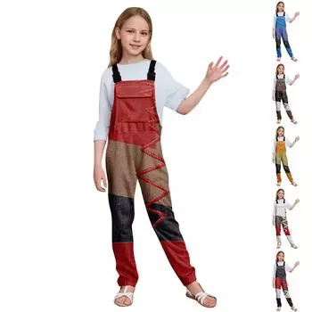 Женские флисовые комбинезоны, цельные комбинезоны, регулируемые лямки для чулок, теплые зимние пушистые лыжные брюки 120 коричневый