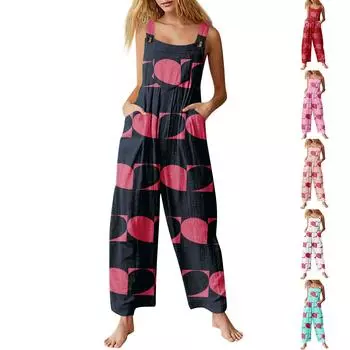 Женские флисовые комбинезоны, цельные комбинезоны, регулируемые лямки для чулок, теплые зимние пушистые лыжные брюки L чёрный